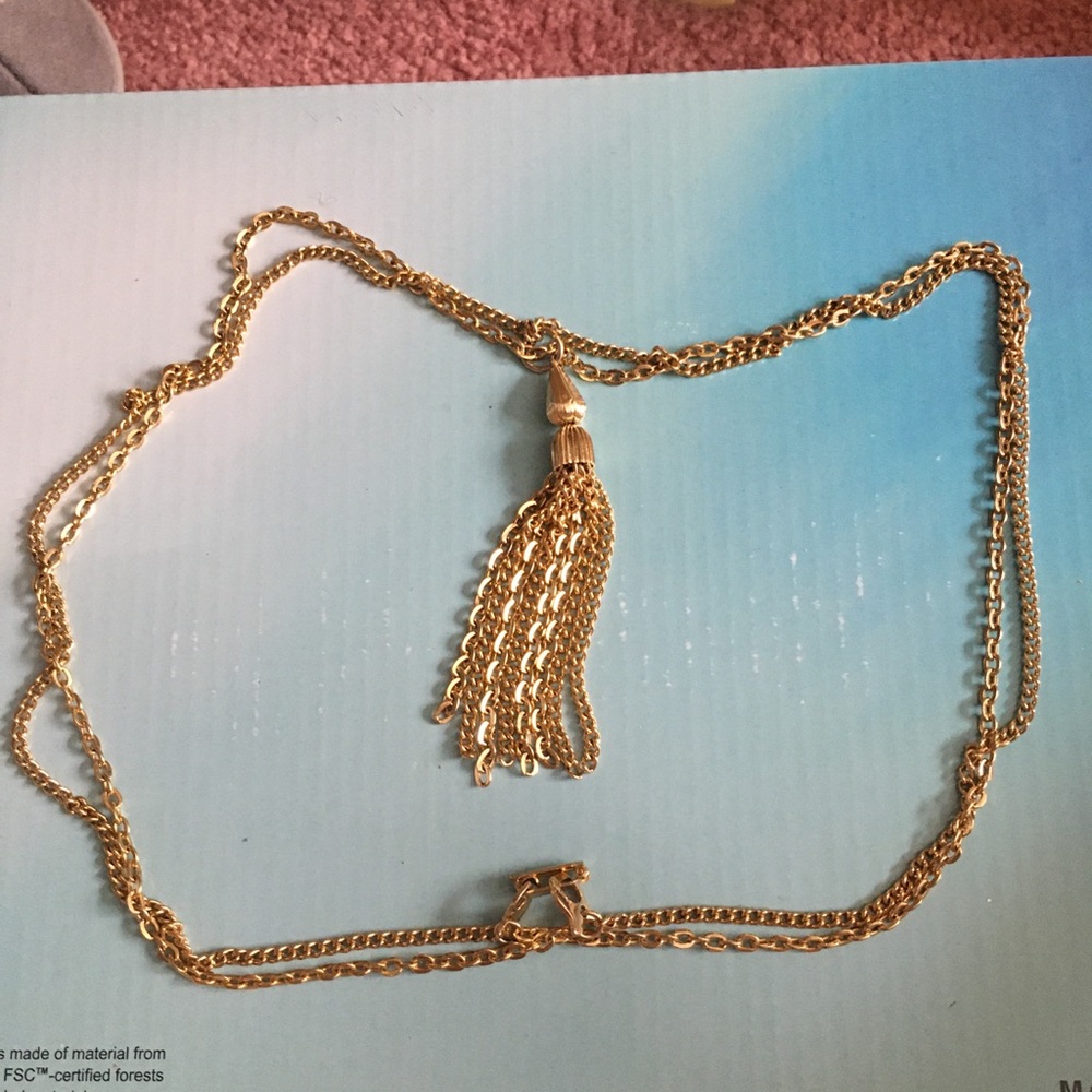 Vintage costume jewelry necklace